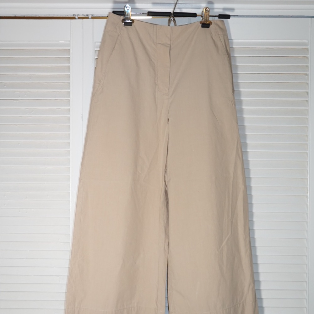 COS Wide Leg Women’s Pants Beige
